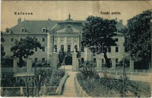 1923 Kalocsa, Érseki palota. Szeidler Aladár kiadása (EK)