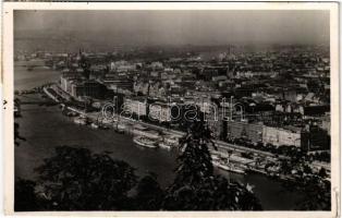 1938 Budapest I. Kilátás a Szent Gellért-hegyről