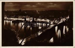 Budapest, Erzsébet híd este