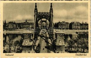 Budapest, Erzsébet híd, villamos