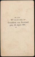Vlagyimir Alekszandrovics orosz nagyherceg (1847-1909) orosz nagyherceg, a Művészeti Akadémia elnöke...