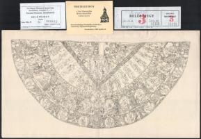 8 db vegyes papírrégiség, közte Habsburg Ottó kübekházi látogatásának emléke, Bibliotheca Corviniana...