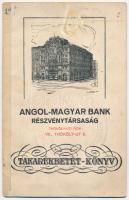 1940. Angol-Magyar Bank Részvénytársaság takarékbetétkönyve bélyegzésekkel