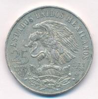 Mexikó 1968. 25P Ag "Olimpia" T:2 ph. Mexico 1968. 25 Pesos Ag "Olympiad" C:XF e...