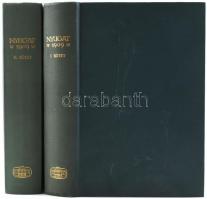 Nyugat 1909. I-II. köt. (1-12., 13-24. sz.). Bp., 1979-1980, Akadémiai Kiadó, 666+(2) p., 720+(2) p....