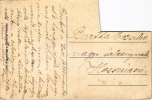 Küküllőszög, Balázsfalva, Blaj; vasútállomás, vonat / railway station, train (b)