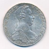 Ausztria 1780SF Tallér Ag Mária Terézia utánveret T:1- patina Austria 1780SF Thaler Ag Maria Theresia restrike C:AU patina Krause KM#T1