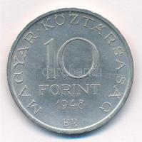 1948. 10Ft Ag "Széchenyi" T:1- Adamo EM2