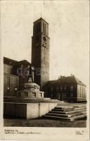 1933 Jablonec nad Nisou, Gablonz an der Neiße; Metzners-Nibelungenbrunnen / fountain (EK)