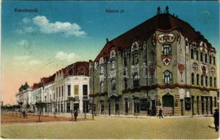 1924 Kecskemét, Rákóczi út. Vasúti levelezőlapárusítás 10. (EK)