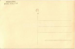 Podolin, Podolínec (Szepes, Zips); Harangtorony / bell tower. Foto Pollyák photo