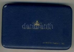 Franciaország 1987. 100Fr Ag + 100Fr Ag "La Fayette parancsnok" piefort (vastag) veret pár...