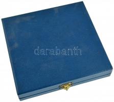 Medgyessy Ferenc (1881-1958) 1938. "Dr. Vámossy Zoltán" egyoldalas öntött bronz plakett, d...