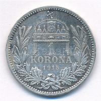 1915KB 1K Ag "Ferenc József" T:2 Adamo K5.1