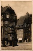 1934 Cheb, Eger; Stöckl / street view, shop (EK)
