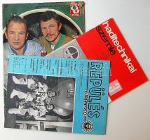 1980 3 db folyóirat, magyar űrhajózási számok