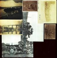 7 db I. világháborús fotó, eredeti és modern