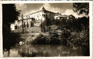 1937 Zólyom, Zvolen; vár / castle. photo