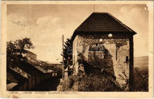 1912 Lőcse, Levoca; Lőportorony szurokerkéllyel / tower (Rb)
