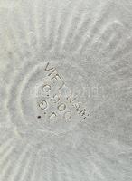 Ezüst (Ag) vietnámi tálka, jelzett, nettó:40g, d: 9cm