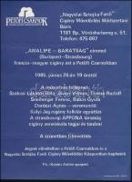 cca 1982-1985 Vegyes plakát tétel, 3 db, Szentendrei Nyár 1982, A Kályi-jag cigány folklór együttes ...