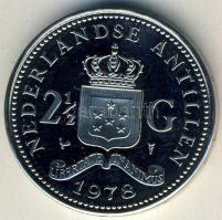Holland-Antillák 1978. 2 1/2G T:BU Díszdobozban!