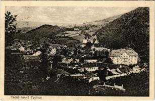 1922 Trencsénteplic, Trencianske Teplice; látkép / general view (EK)
