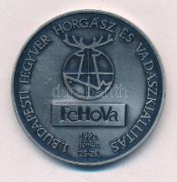 1992. "VEFAG Tatabánya / FEHOVA kiállítás" ezüstpatinázott emlékérem műanyag dísztokban (4...