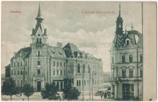 1906 Kaposvár, Városháza. Hagelmann Károly kiadása (r)