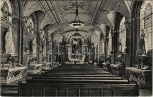 Budapest V. Piarista kápolna, belső (r)