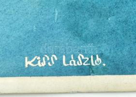 Kiss László (?-?): Furfangos nyeszterka, színes szovjet film. Akvarell, tus, papír, jelezve jobbra k...