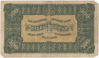 1923. 500K nyomdahely jelöléssel T:III,III-
Hungary 1923. 500 Korona with printer's mark C:F,V...