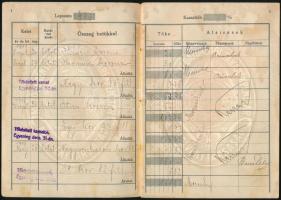 1913 Mezőberényi Gazdasági Takarékpénztár Részvénytársaság betétkönyve