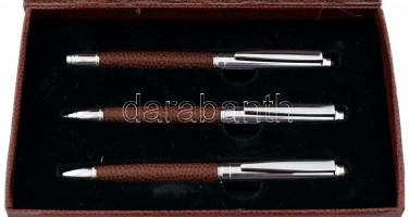 Toll készlet díszdobozban, töltőtoll, golyóstoll, rotring
