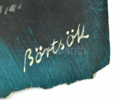 Börtsök László (?-?): Faluszeminárium. Plakátterv, 1930-40 körül. Tempera, karton, jelezve jobbra le...