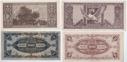 1946. 10.000MP-10.000BP (4xklf) T:II-,III