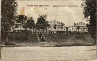 1914 Balatonlelle-gyógyfürdő, Erzsébet szünidei gyermektelep (EK)