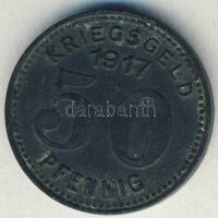 Német Birodalom/Császárság/Elberfeld 1917. 50Pf szükségpénz T:2/3