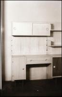 Újpesti bútorgyár termékeit bemutató fotónegatív, 6 db, 6×9 cm