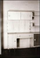 Újpesti bútorgyár termékeit bemutató fotónegatív, 6 db, 6×9 cm