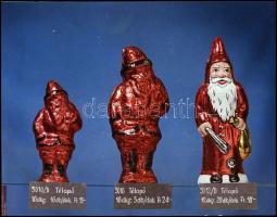 Édesipari termékeket bemutató színes fotónegatív, 10 db, 6×9 cm