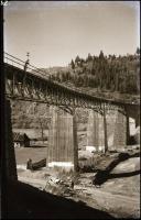 II. világháborús katonai negatívok az orosz frontról, 8 db, 6×9 cm