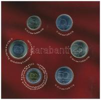 2012. 5Ft-200Ft (6xklf) elsőnapi veret, "Magyarország Alaptörvénye" forgalmi sor szettben....
