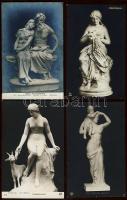 1910-1920 Szobrok 20 db / Sculptures 20 pcs