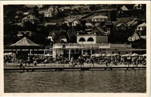1941 Balatonalmádi-fürdő, strand, fövenyfürdő