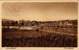 Balatonfűzfő, Villa csoport + "Fűzfő-Fürdőtelep Postai Ügyn."