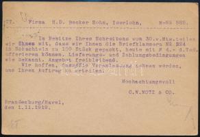 Deutsches Reich 1919 Deutsches Reich 1919