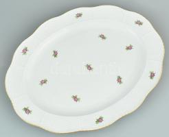 Herendi vegyes porcelán tétel (11 db), tál, tányér, tálkák, vegyes mintákkal, kopásnyomokkal