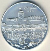 2007. 5000Ft Ag "Gyulai Vár" T:BU Csak 4000db! Tanúsítvánnyal!