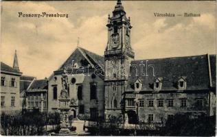 Pozsony, Pressburg, Bratislava; Városháza / town hall